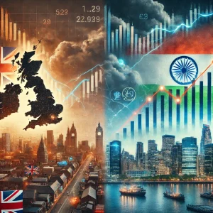 UK’s Economic Slowdown vs. India’s Growth