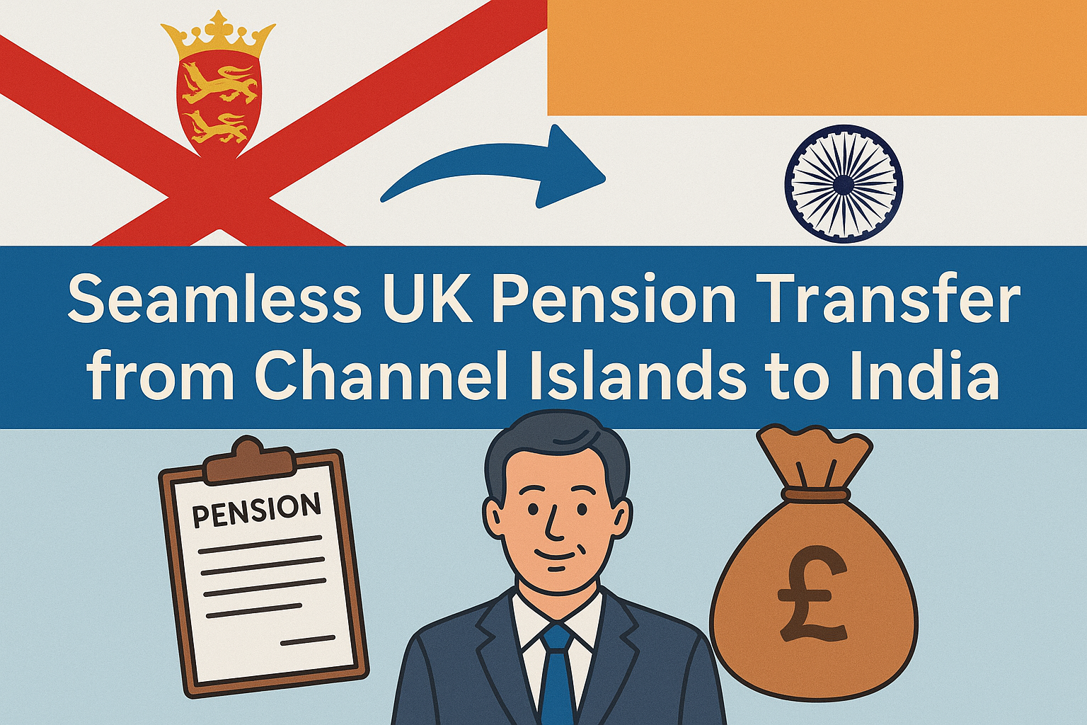 UK Pension Transfer from Channel Islands to India Blog Banner