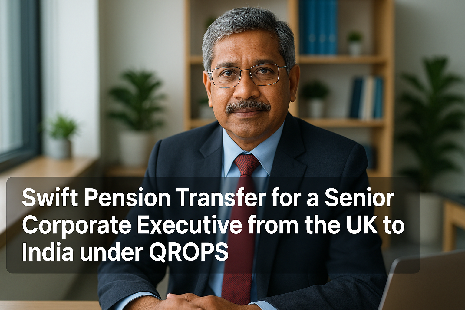 Pension Transfer for a Senior Corporate Executive from the UK to India under QROPS Blog Banner